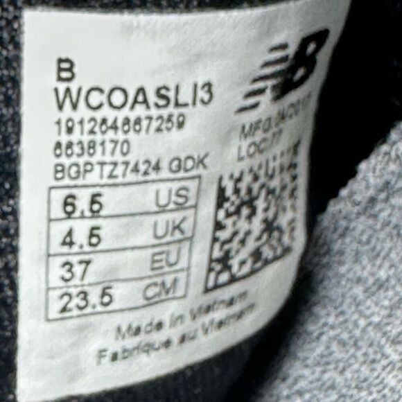 New Balance~Women’s~Dusty Blue Fuel Core Coast v3 Running Shoes~Size 6.5 - Picture 8 of 8